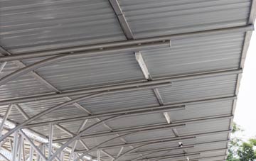 installing Upton End metal roofing